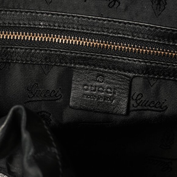 Gucci Medium Hysteria Black Leather Hobo Bag - Picture 10 of 11